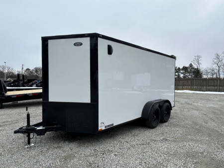 New 2026 Anvil 7X14 7K w/ Black Out Package, & Ramp Door Cargo / Enclosed Trailer