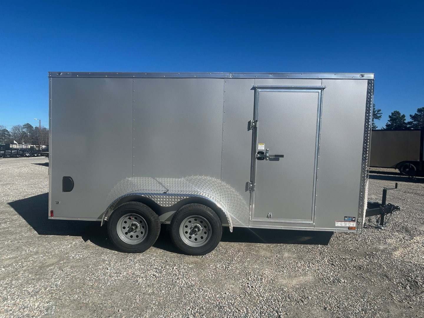 New 2026 Anvil 7X14 7K w/ Extra Height & Ramp Door Cargo / Enclosed Trailer