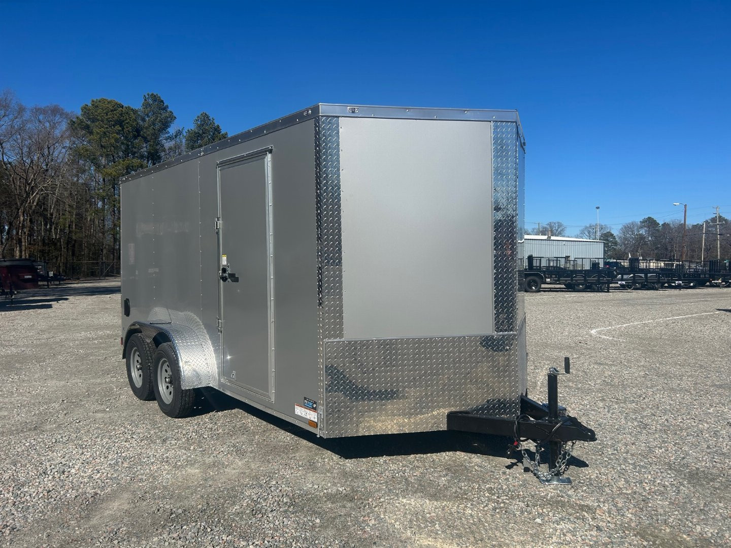 New 2026 Anvil 7X14 7K w/ Extra Height & Ramp Door Cargo / Enclosed Trailer