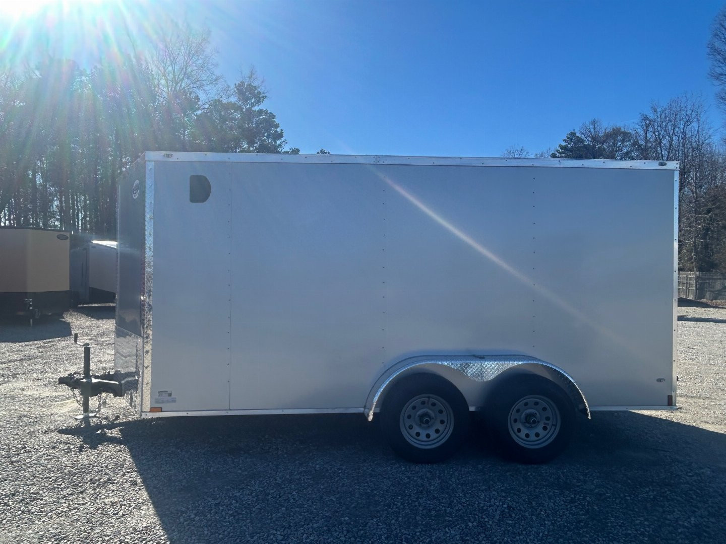 New 2026 Anvil 7X14 7K w/ Extra Height & Ramp Door Cargo / Enclosed Trailer