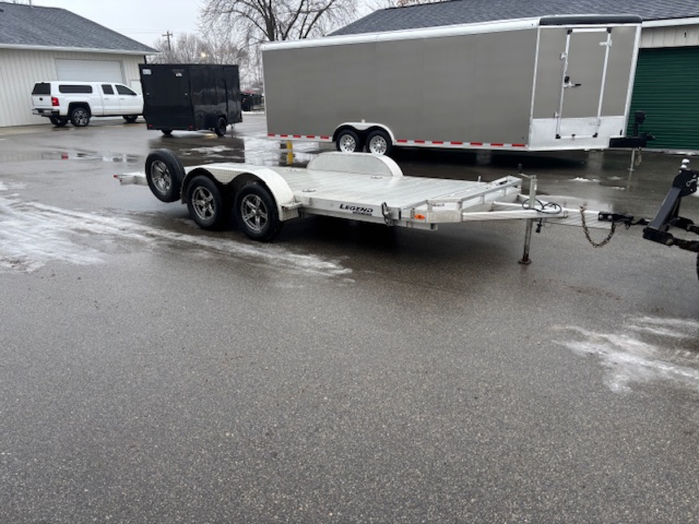 Used 2022 Legend 7x20 7K Equipment Trailer Tilt