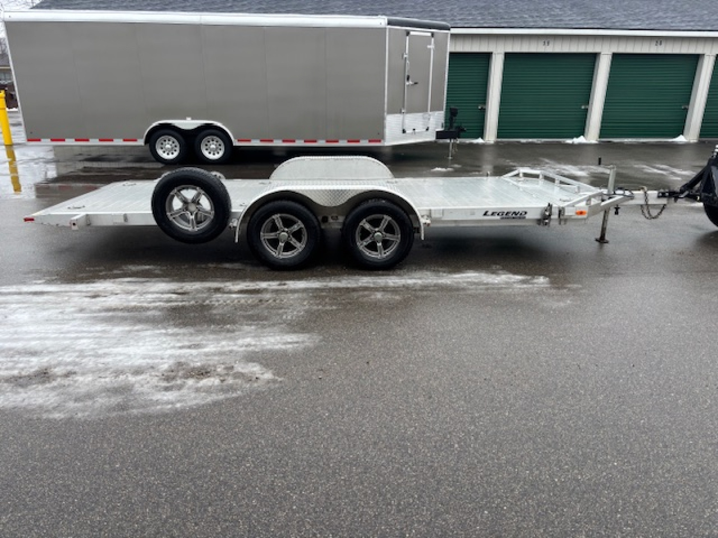 Used 2022 Legend 7x20 7K Equipment Trailer Tilt