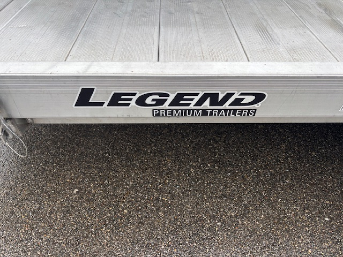 Used 2022 Legend 7x20 7K Equipment Trailer Tilt