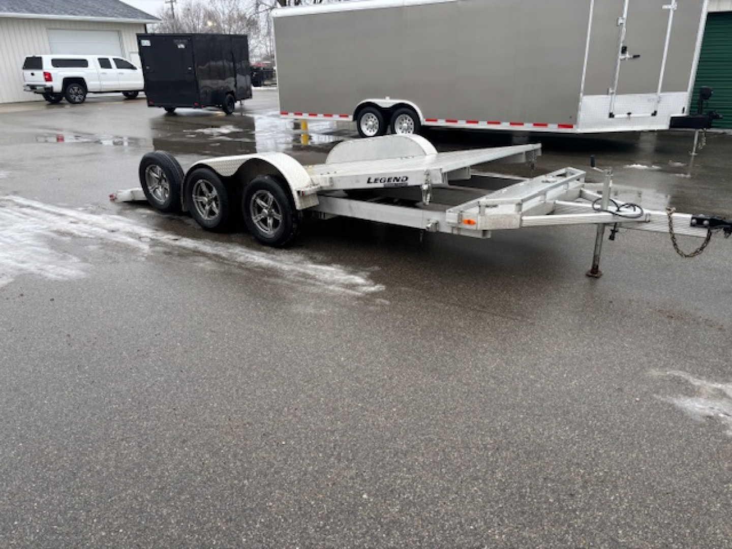Used 2022 Legend 7x20 7K Equipment Trailer Tilt