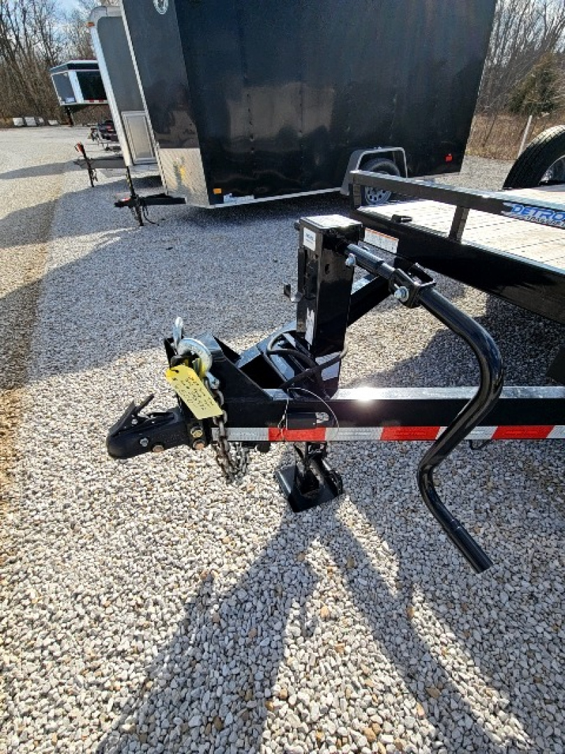 Used 2023 Sure-Trac 7 x 18 (16+2) 14K Equipment Trailer