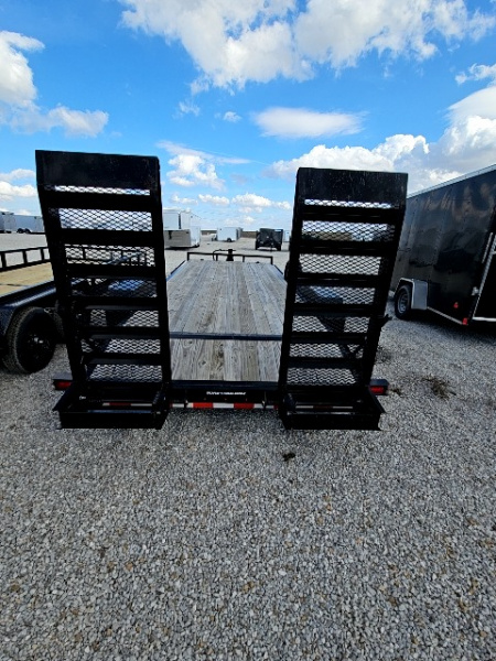 Used 2023 Sure-Trac 7 x 18 (16+2) 14K Equipment Trailer