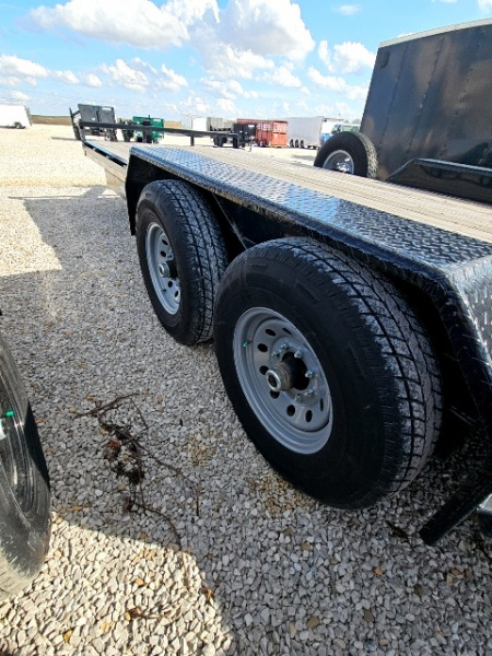 Used 2023 Sure-Trac 7 x 18 (16+2) 14K Equipment Trailer