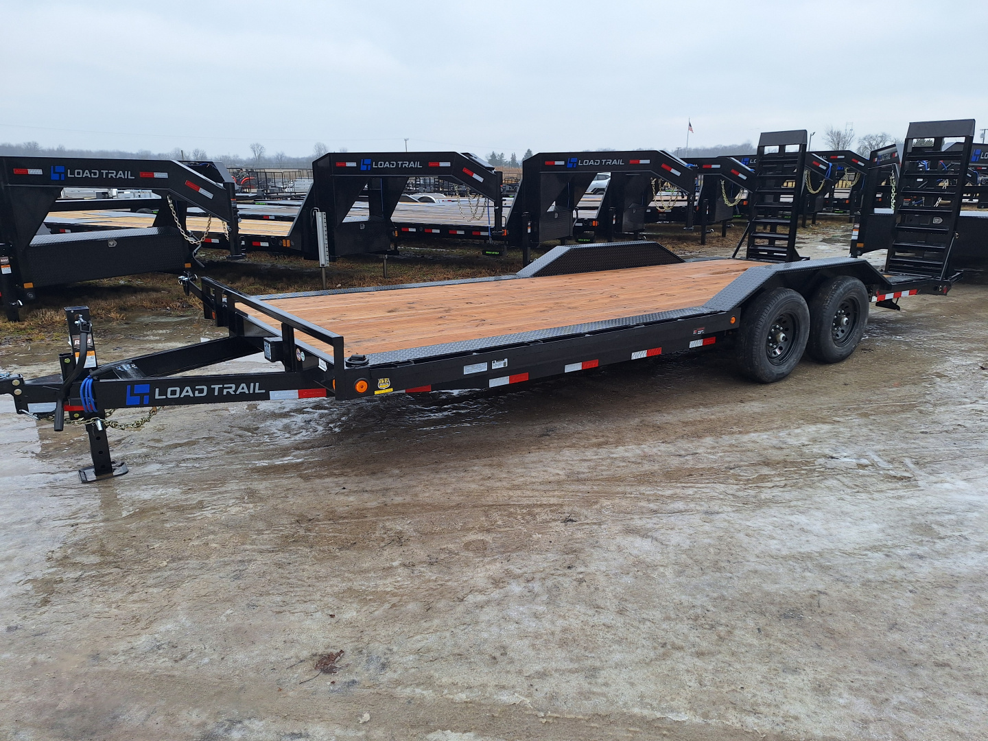 New 2026 Load Trail 102x22 Equipment Trailer W/24" HD Ramps