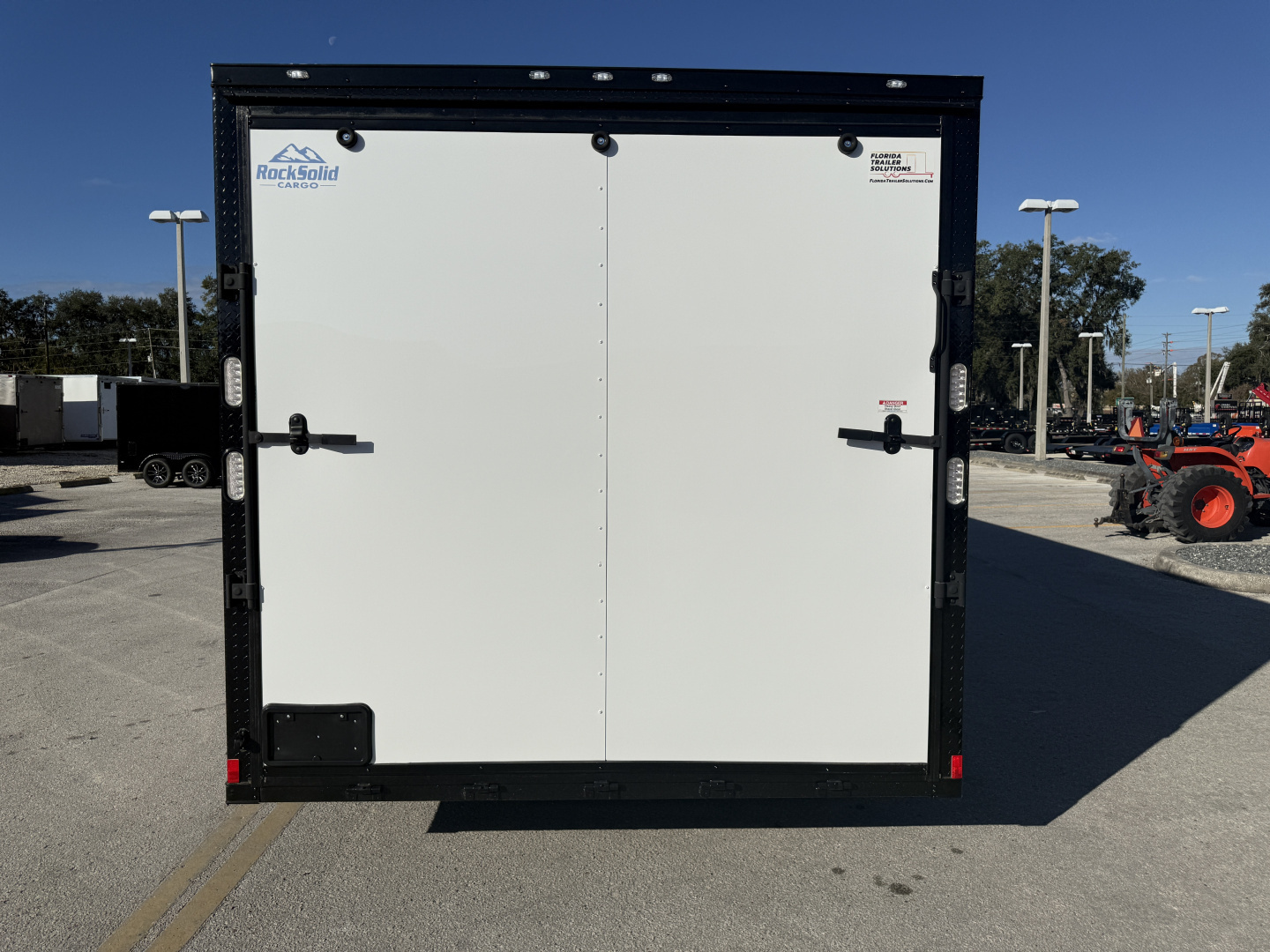 New 2026 Rock Solid Cargo 8.5x24 10K Black Out Package Enclosed Car Hauler