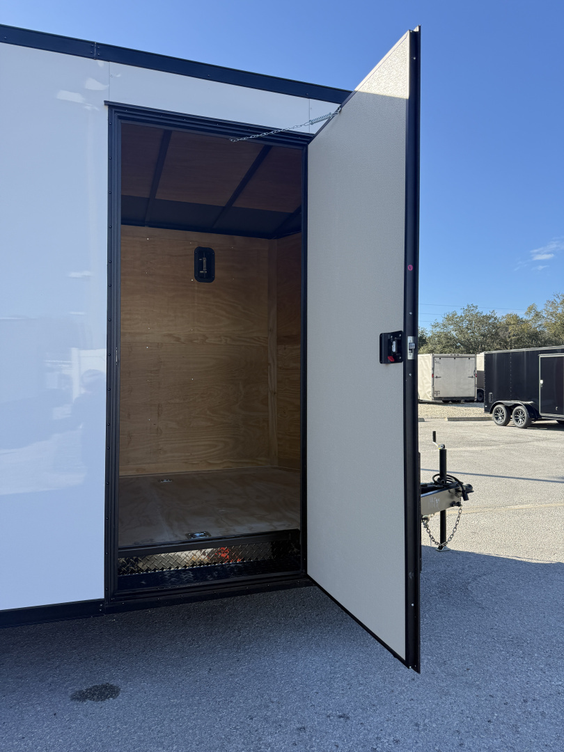 New 2026 Rock Solid Cargo 8.5x24 10K Black Out Package Enclosed Car Hauler