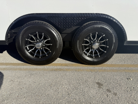 New 2026 Rock Solid Cargo 8.5x24 10K Black Out Package Enclosed Car Hauler