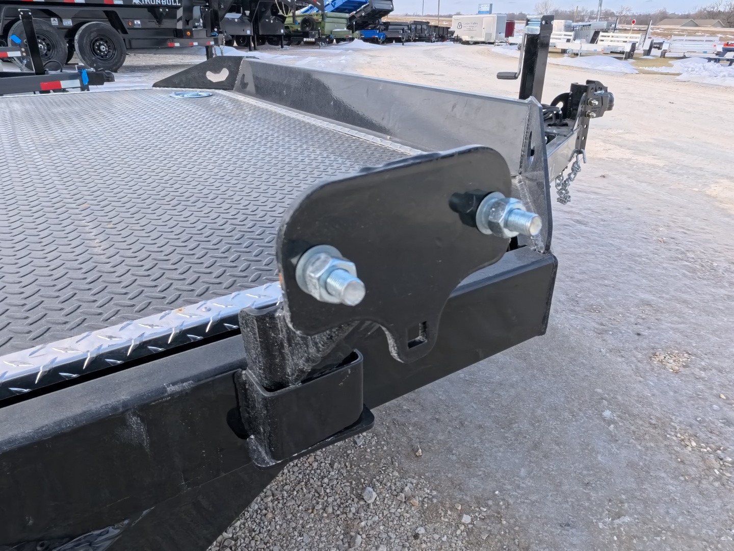 New 2026 Iron Bull 83 x 20 TRB Tilt Carhauler with Steel Decking, Gravity Tilt and 7,000 lb. GVWR