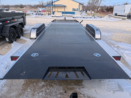 New 2026 Iron Bull 83 x 20 TRB Tilt Carhauler with Steel Decking, Gravity Tilt and 7,000 lb. GVWR