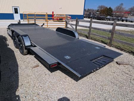 New 2026 Iron Bull 83 x 20 TRB Tilt Carhauler with Steel Decking, Gravity Tilt and 7,000 lb. GVWR