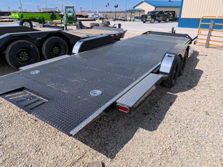 New 2026 Iron Bull 83 x 20 TRB Tilt Carhauler with Steel Decking, Gravity Tilt and 7,000 lb. GVWR
