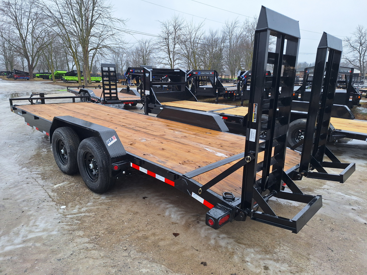 New 2026 Load Trail 83x22 Equipment Trailer W/24" HD Ramps