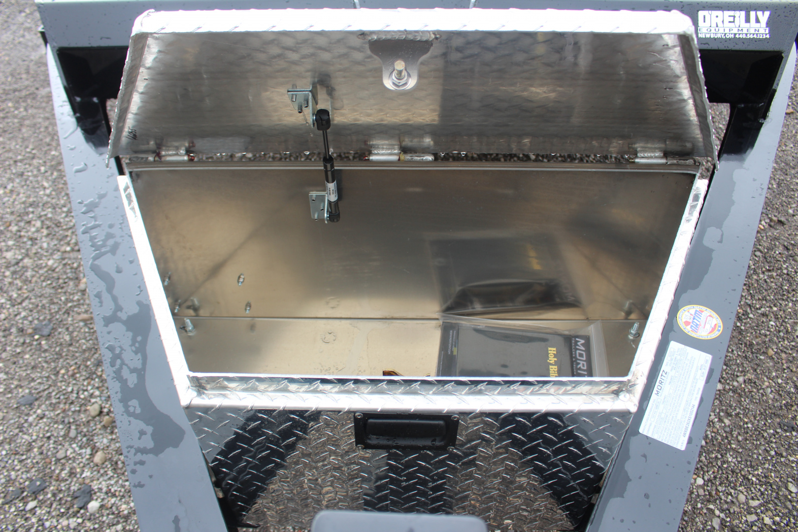 New 2026 Moritz 7' x 16' + 4' Low Pro - Gravity Tilt - Tilt Trailer - 16000# GVW