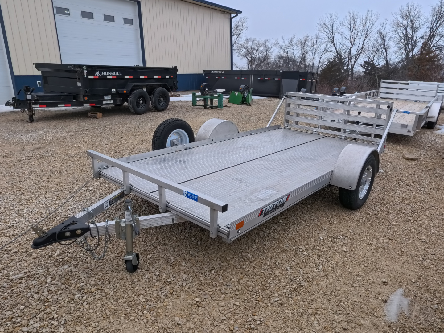 Used 2022 Triton Trailers USED 72 x 12 FIT Utility with 2,990 lb. GVWR