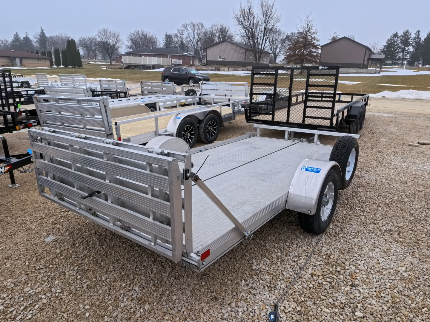 Used 2022 Triton Trailers USED 72 x 12 FIT Utility with 2,990 lb. GVWR