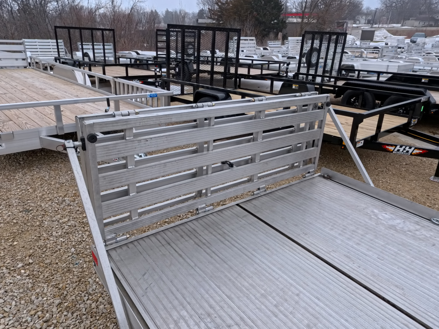 Used 2022 Triton Trailers USED 72 x 12 FIT Utility with 2,990 lb. GVWR