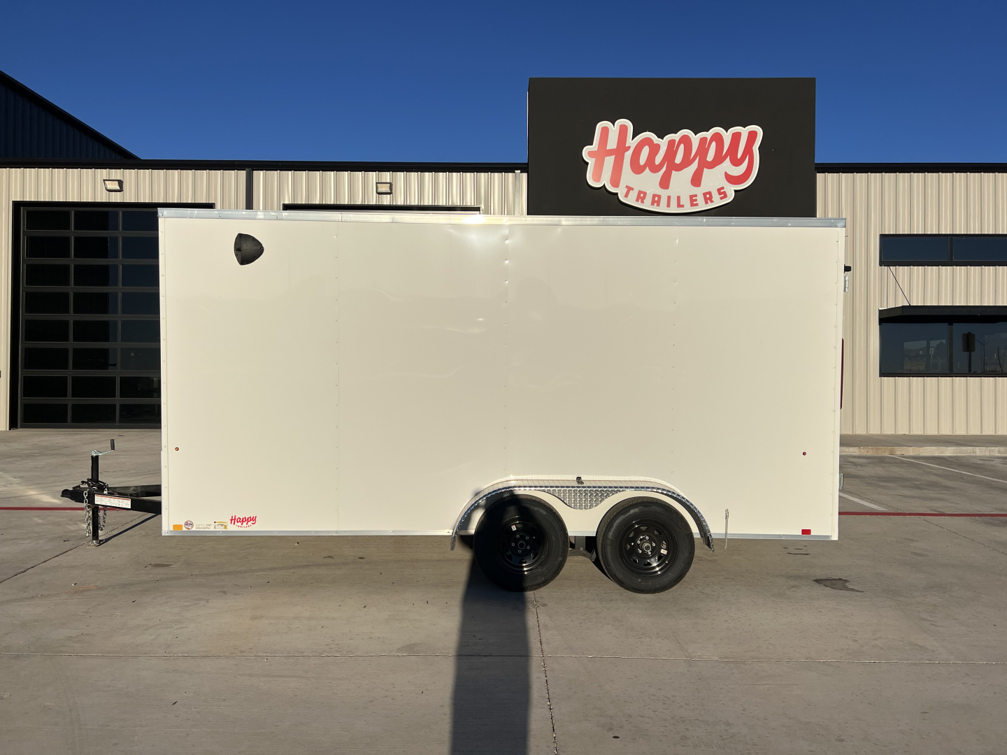 New 2026 Compass 7'x16' Enclosed Cargo Trailer - Indigo DLX