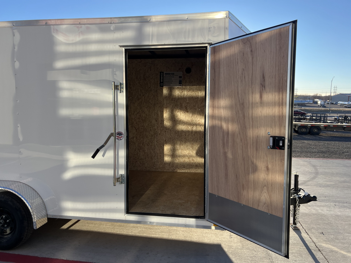 New 2026 Compass 7'x16' Enclosed Cargo Trailer - Indigo DLX