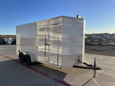 New 2026 Compass 7'x16' Enclosed Cargo Trailer - Indigo DLX