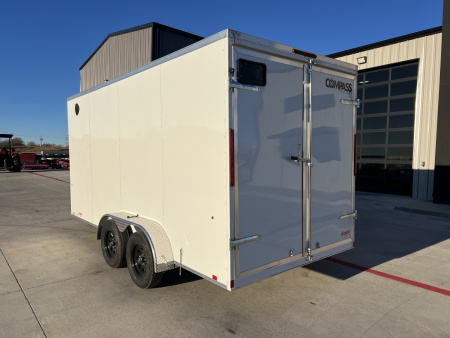 New 2026 Compass 7'x16' Enclosed Cargo Trailer - Indigo DLX