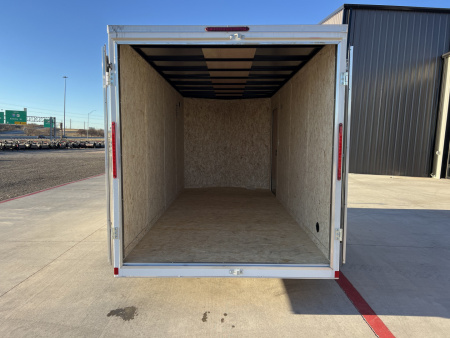 New 2026 Compass 7'x16' Enclosed Cargo Trailer - Indigo DLX