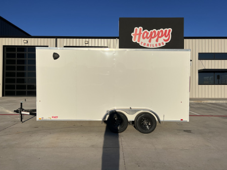 New 2026 Compass 7'x16' Enclosed Cargo Trailer - Indigo DLX