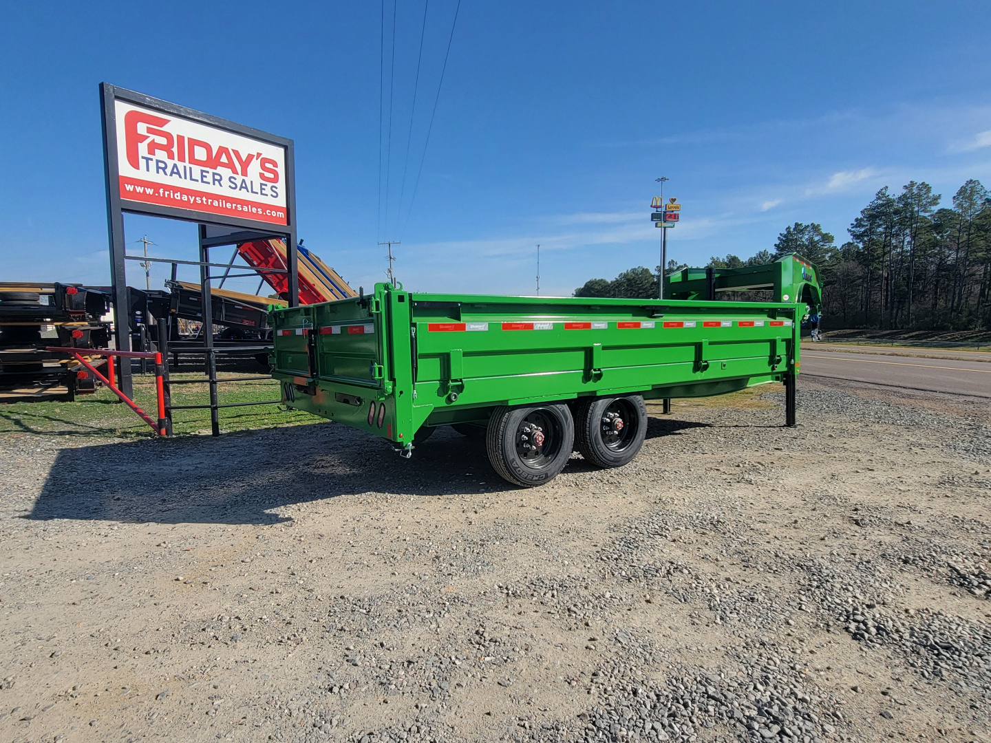 New 2026 Diamond C Trailers DOD210 Gooseneck 16'X96" Dump Trailer