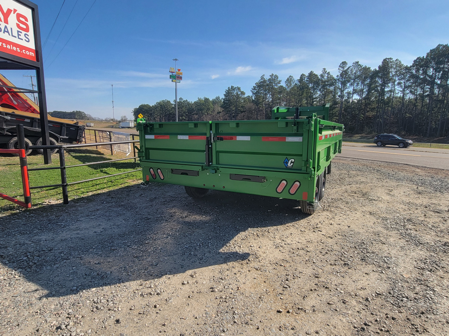 New 2026 Diamond C Trailers DOD210 Gooseneck 16'X96" Dump Trailer