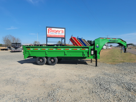 New 2026 Diamond C Trailers DOD210 Gooseneck 16'X96" Dump Trailer