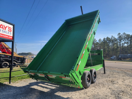 New 2026 Diamond C Trailers DOD210 Gooseneck 16'X96" Dump Trailer