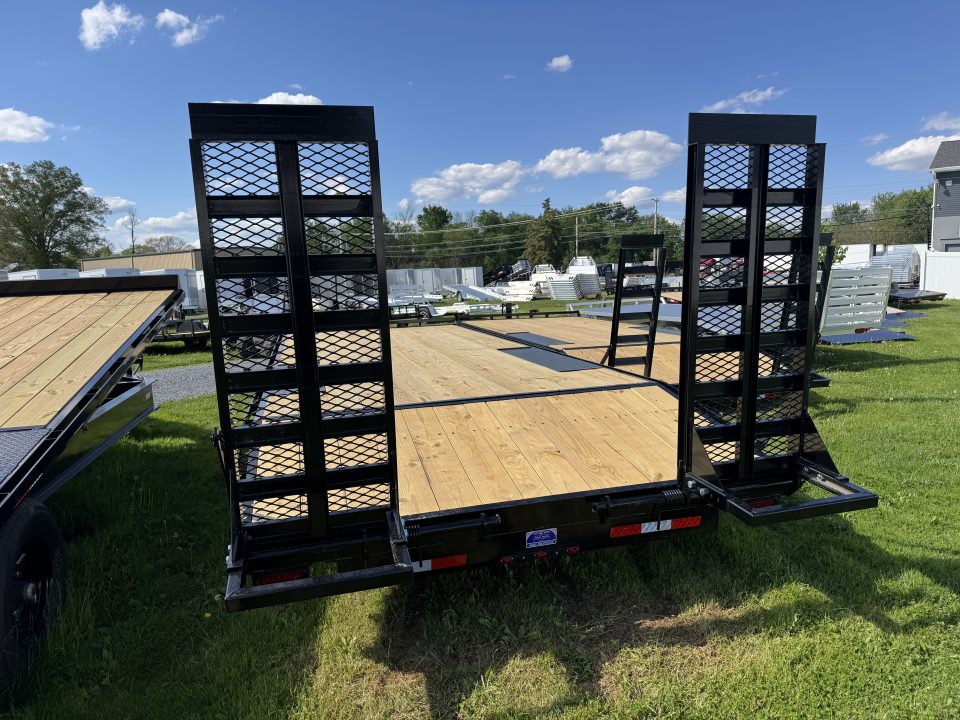 New 2026 Down 2 Earth Trailers DTE824DO7B-1 24 Foot 14K Deckover Equipment Trailer