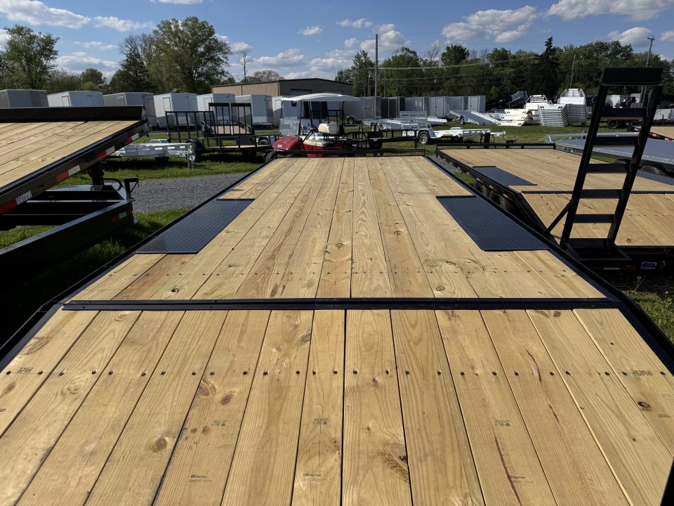 New 2026 Down 2 Earth Trailers DTE824DO7B-1 24 Foot 14K Deckover Equipment Trailer