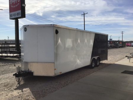 Used - 2022 Wells Cargo 8.5'x24' Enclosed Cargo Trailer