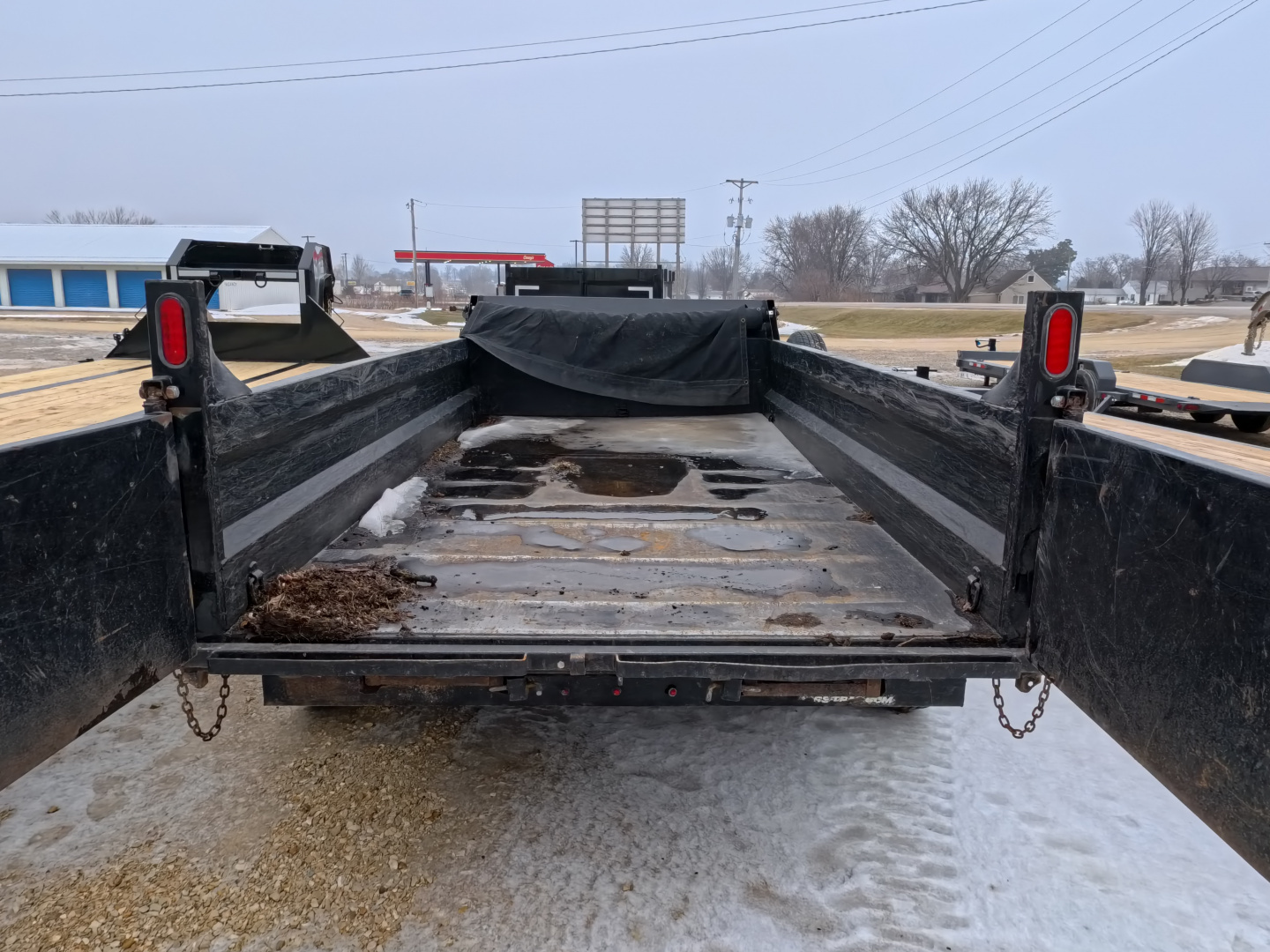 Used 2019 Sure-Trac 83 x 14 USED Dump Trailer with 14,000 lb. GVWR and 4 New 10 Ply Tires