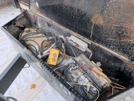 Used 2019 Sure-Trac 83 x 14 USED Dump Trailer with 14,000 lb. GVWR and 4 New 10 Ply Tires