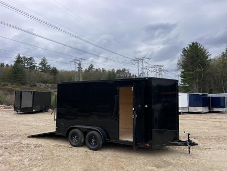 New 2026 Spartan 7X14 +2ft V-nose/ 7' interior height / Polycore Exterior / 16  OC Construction - 7000GVW