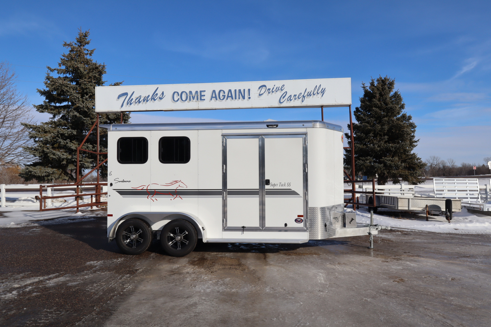 New 2026 Sundowner 2 Horse Super Tack Trailer