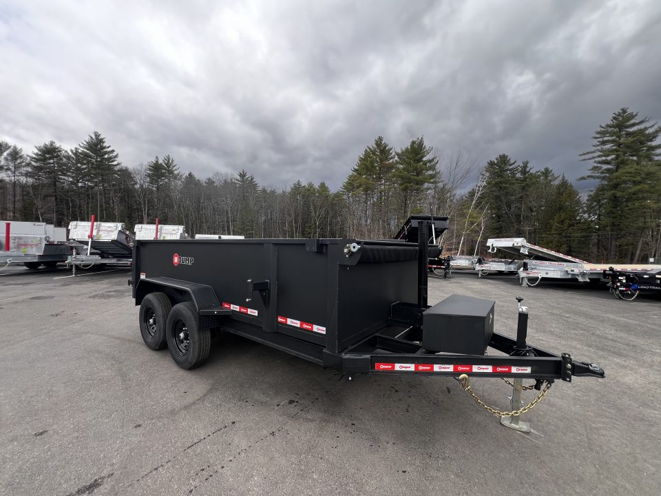 New 2026 U-DUMP 7X14 Dump Trailer / 32" Sides / Telescopic Cylinder/ Tarp & Ramps - 14k GVW