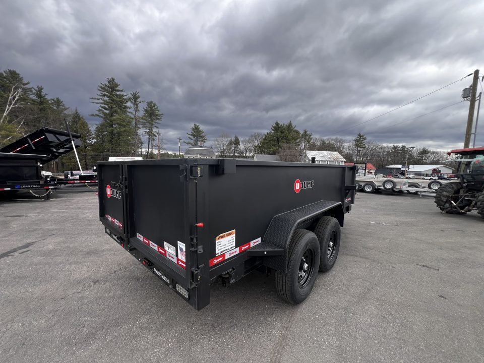 New 2026 U-DUMP 7X14 Dump Trailer / 32" Sides / Telescopic Cylinder/ Tarp & Ramps - 14k GVW
