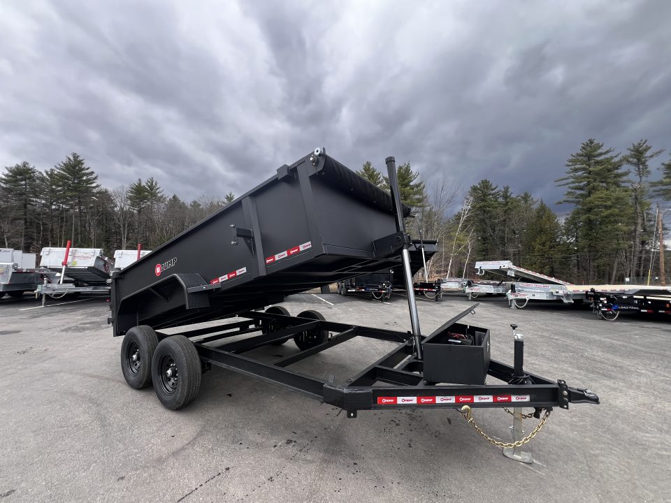 New 2026 U-DUMP 7X14 Dump Trailer / 32" Sides / Telescopic Cylinder/ Tarp & Ramps - 14k GVW