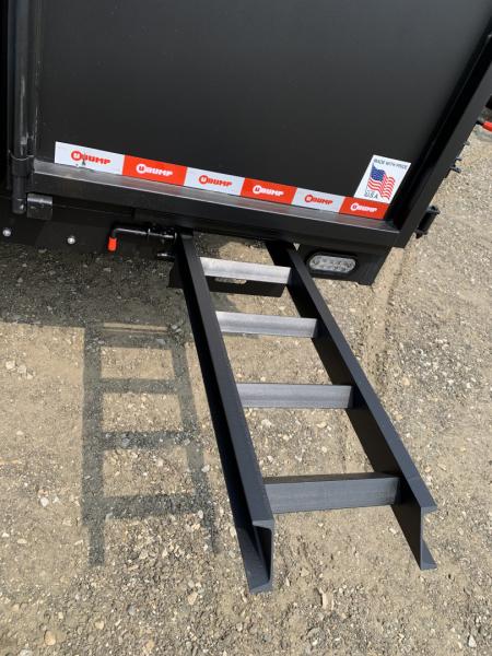 New 2026 U-DUMP 7X14 Dump Trailer / 32" Sides / Telescopic Cylinder/ Tarp & Ramps - 14k GVW