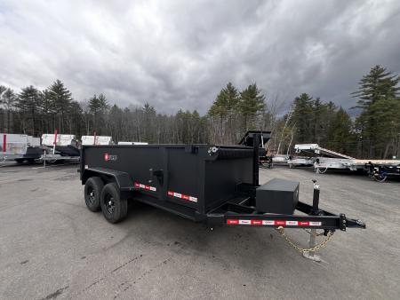New 2026 U-DUMP 7X14 Dump Trailer / 32" Sides / Telescopic Cylinder/ Tarp & Ramps - 14k GVW
