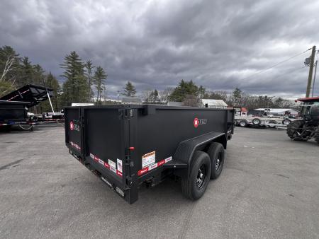 New 2026 U-DUMP 7X14 Dump Trailer / 32" Sides / Telescopic Cylinder/ Tarp & Ramps - 14k GVW