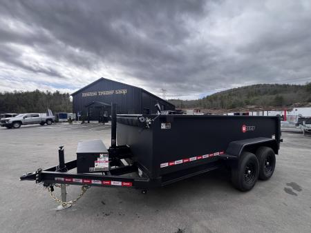 New 2026 U-DUMP 7X14 Dump Trailer / 32" Sides / Telescopic Cylinder/ Tarp & Ramps - 14k GVW