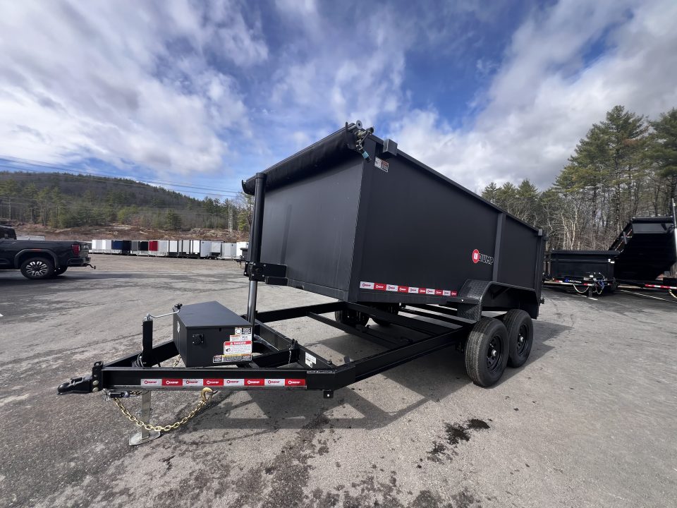 New 2026 U-DUMP 7X14 Dump Trailer / 4ft Sides / Telescopic Cylinder/ Tarp & Ramps - 14k GVW