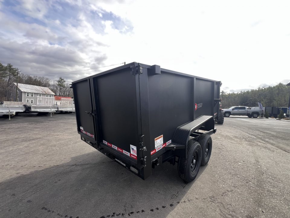 New 2026 U-DUMP 7X14 Dump Trailer / 4ft Sides / Telescopic Cylinder/ Tarp & Ramps - 14k GVW